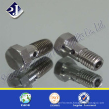 Half thread Stainless steel hex bolt